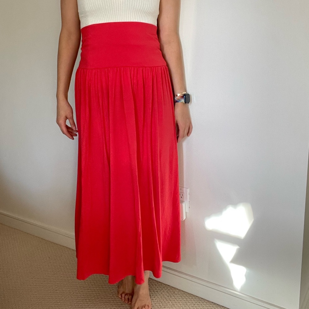 Very stretchy and versatile skirt dress/ maternity friendly